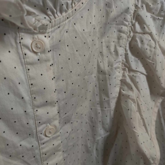 Victorian Recreation White Blouse - Picture 4 of 5